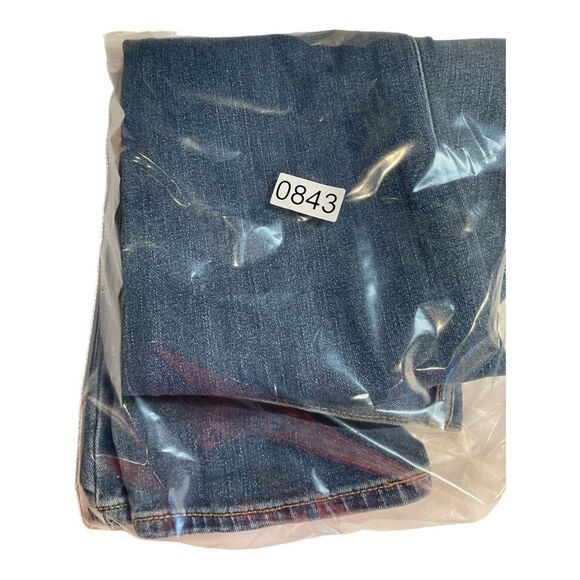 Old Navy SKINNY AJUSTE Women’s Blue Mid Rise Jeans Size 16R - Picture 11 of 11